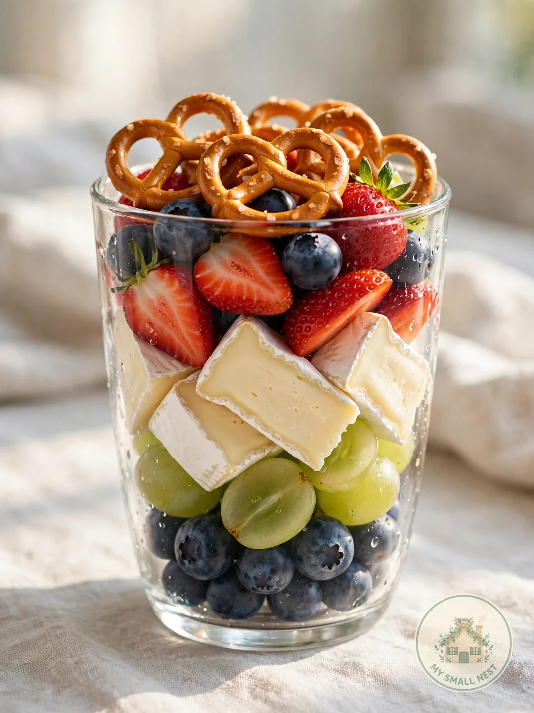 Fresh Fruit and Cheese Cups - charcuterie cup ideas