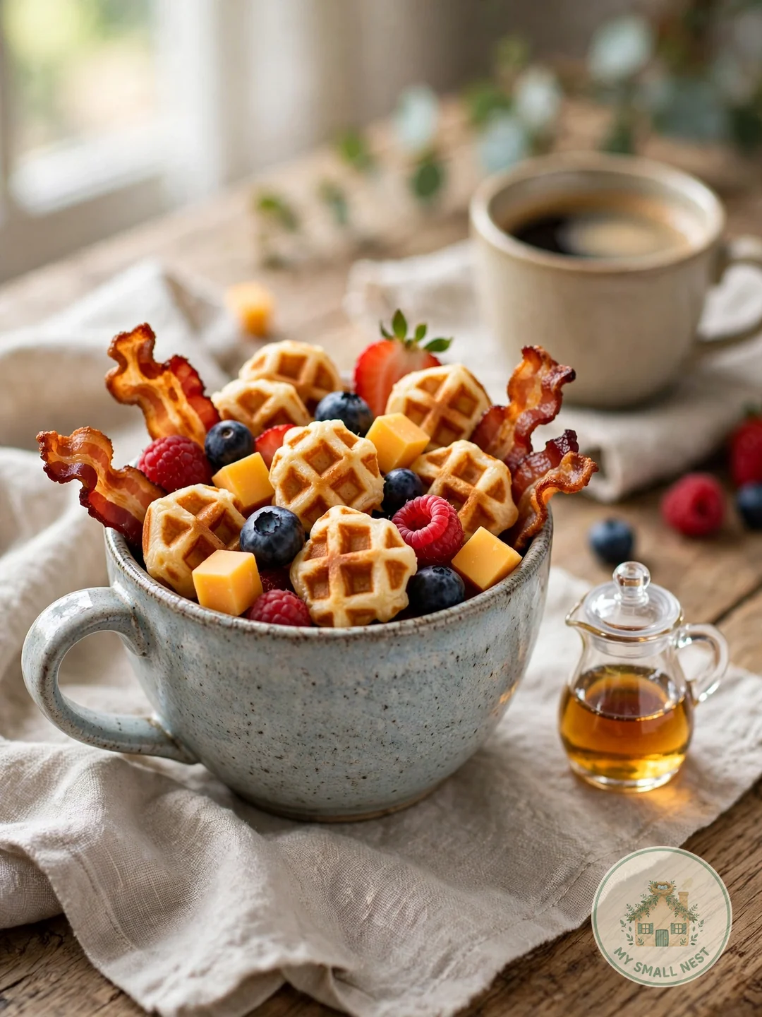 Brunch Breakfast Cups - charcuterie cup ideas