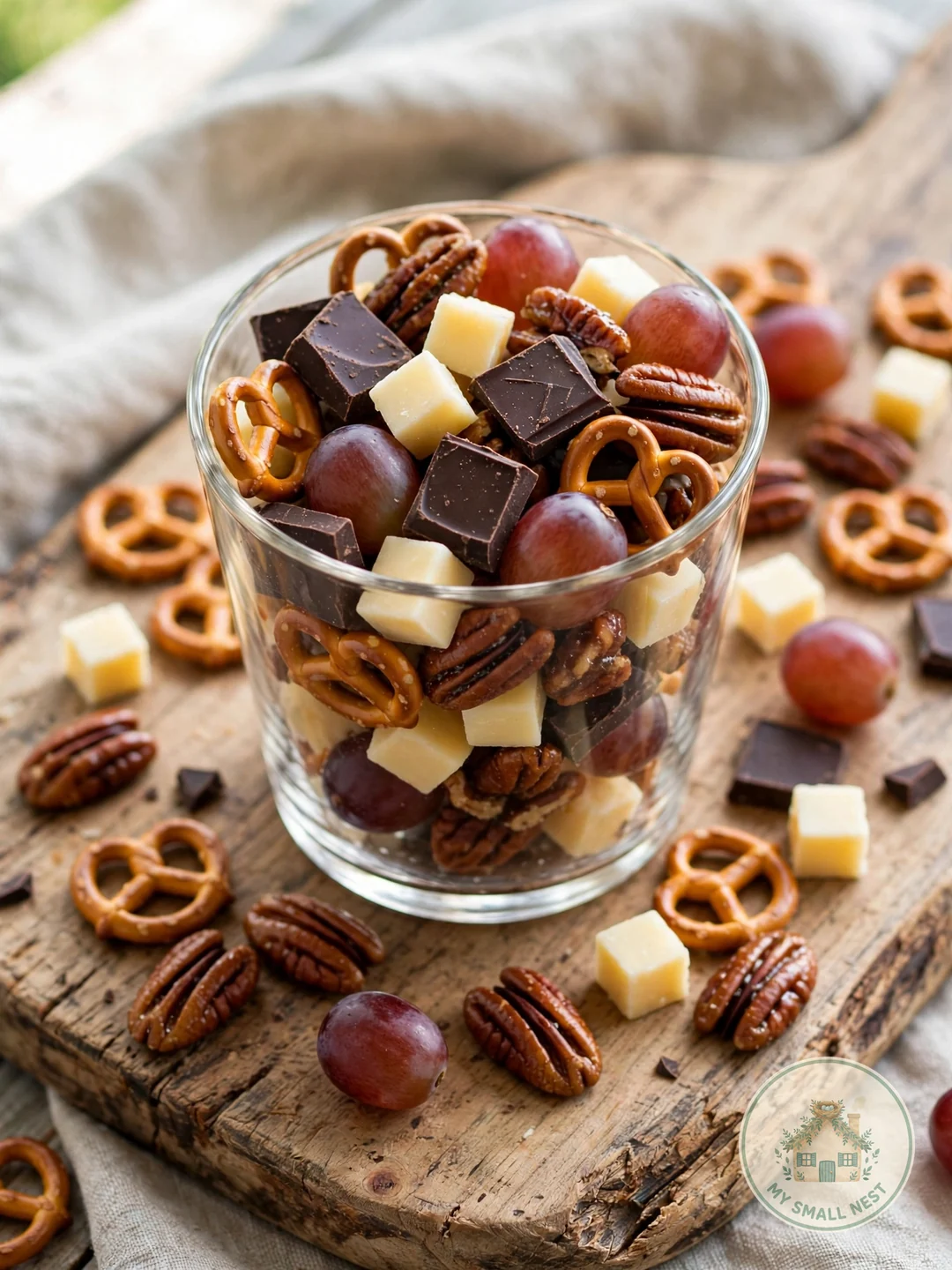 Sweet and Salty Cups - charcuterie cup ideas