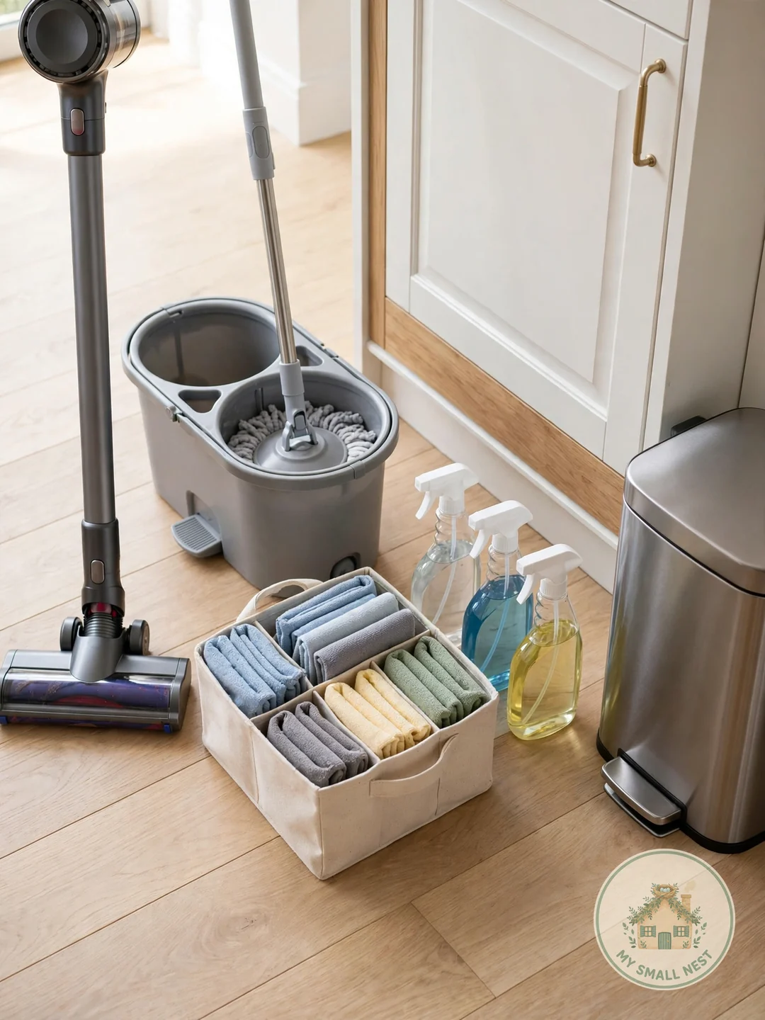 The Non-Negotiable Cleaning Kit - college apartment checklist pdf