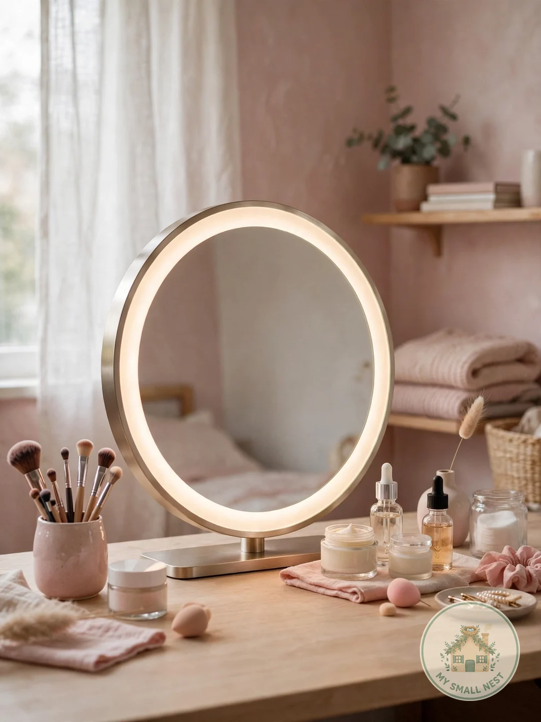 Lighted Vanity Mirror - dorm room essentials