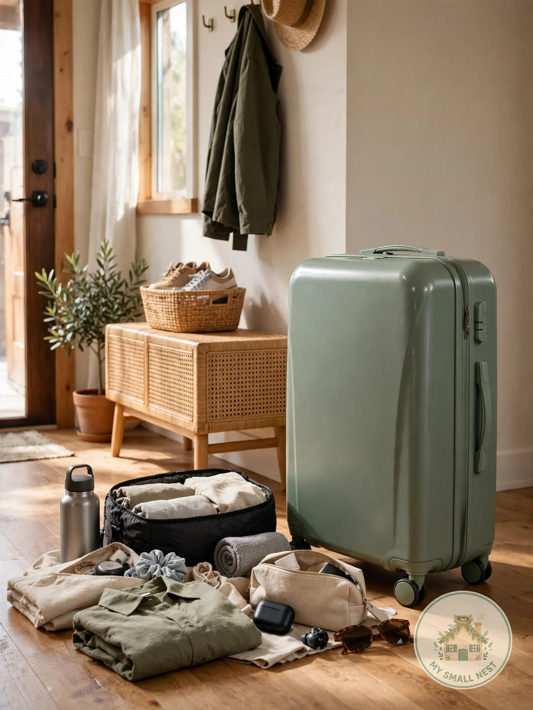 A Premium Carry-On Suitcase - college graduation gifts