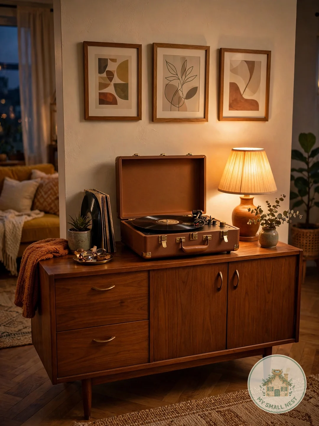 A Bluetooth Vinyl Record Player - college graduation gifts
