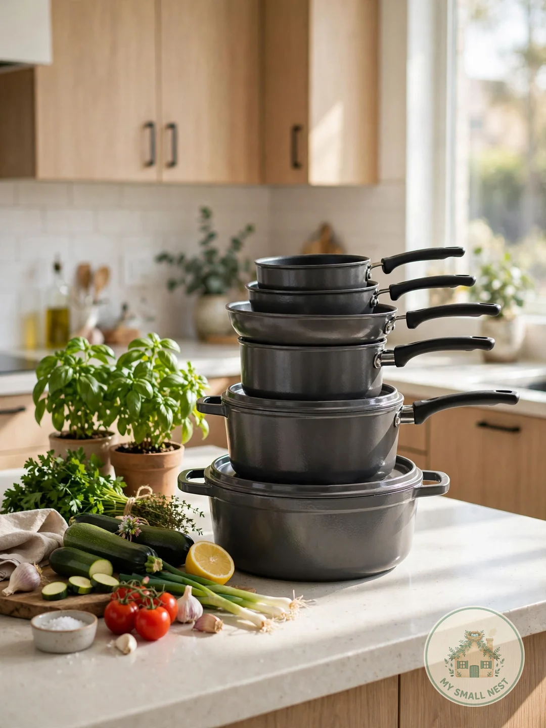A Starter Cookware Set - college graduation gifts