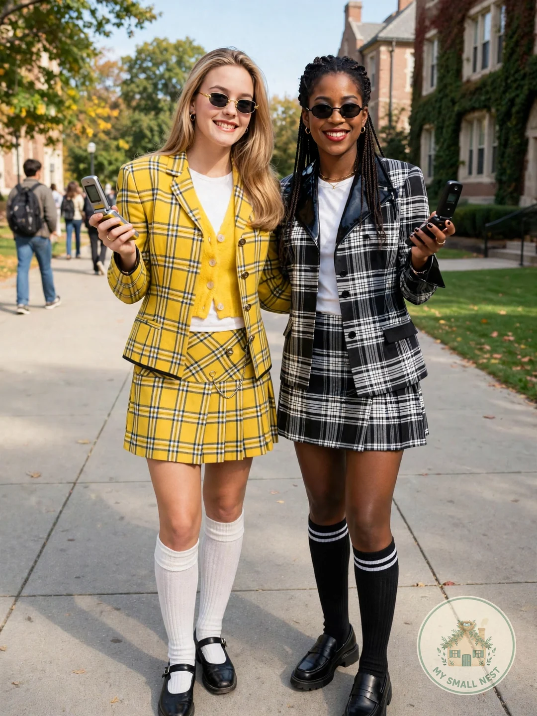 Clueless Duo - college halloween costumes