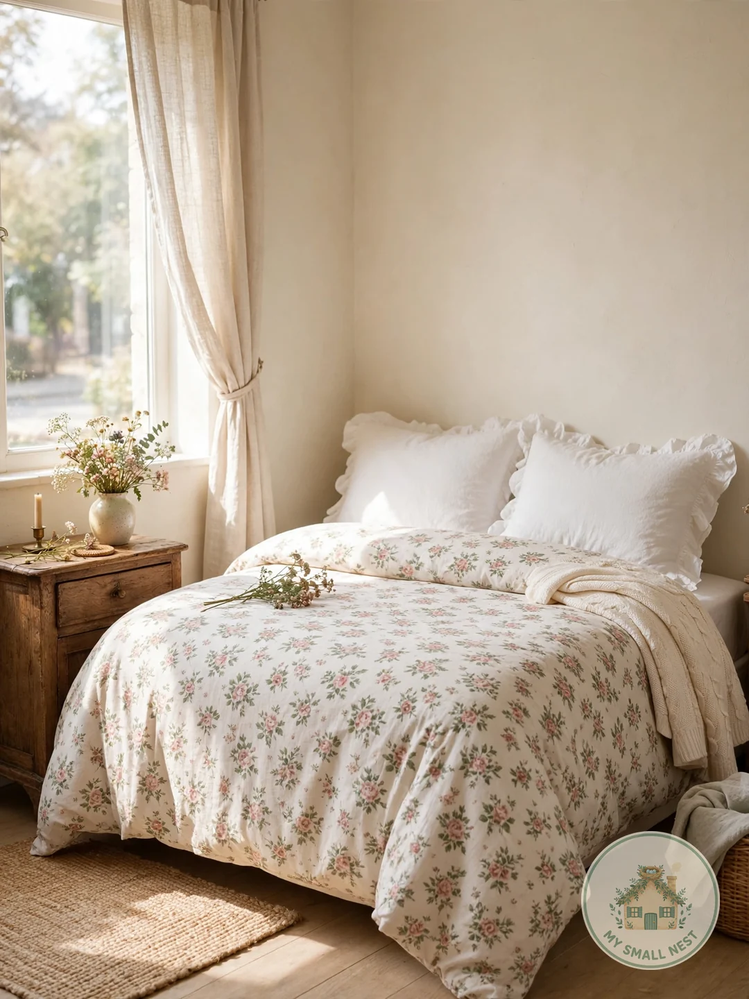 Floral Bedding, Vintage Soul - cottagecore decor