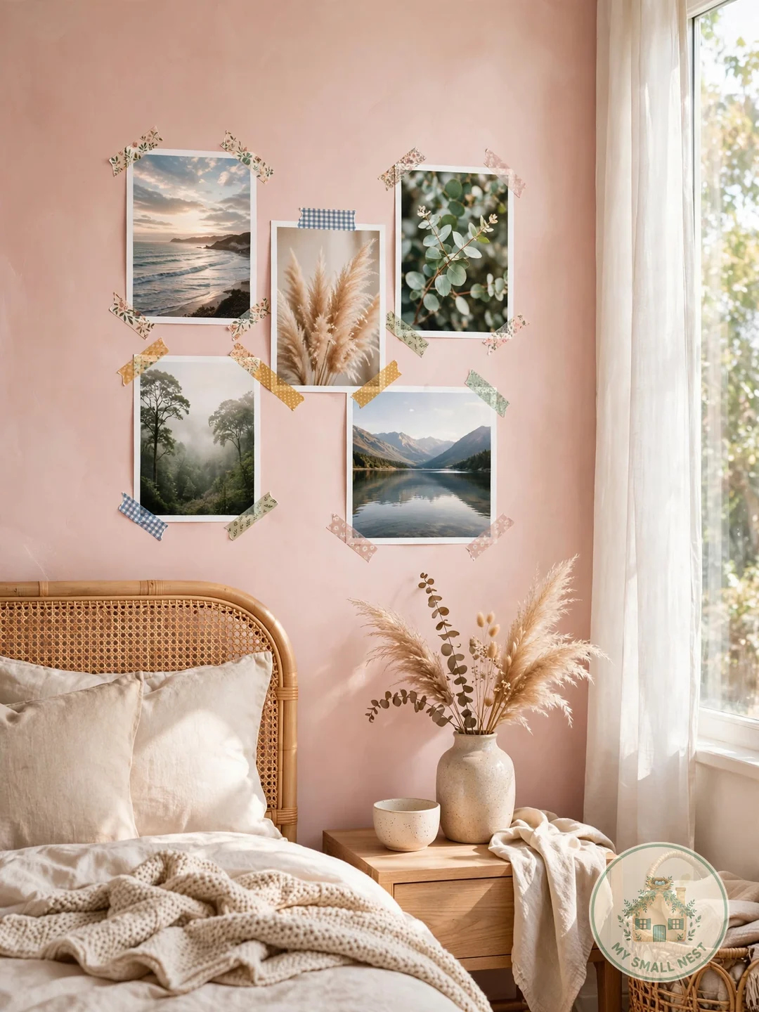 Washi Tape Gallery Frames - diy wall art
