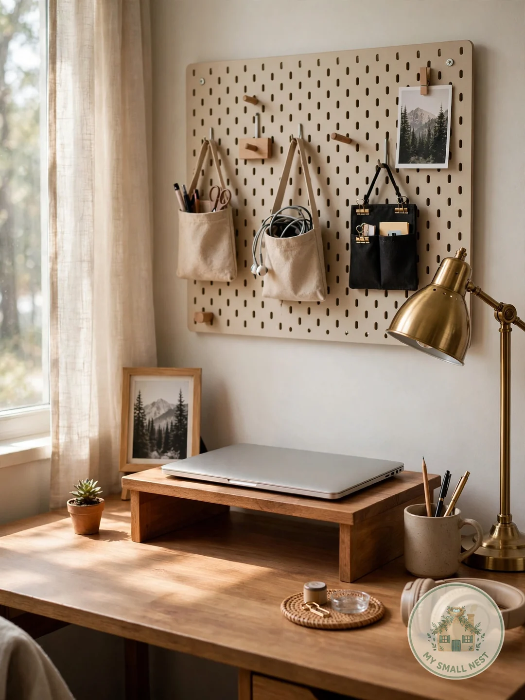 A Desk You'll Actually Want to Study At - dorm room decor ideas