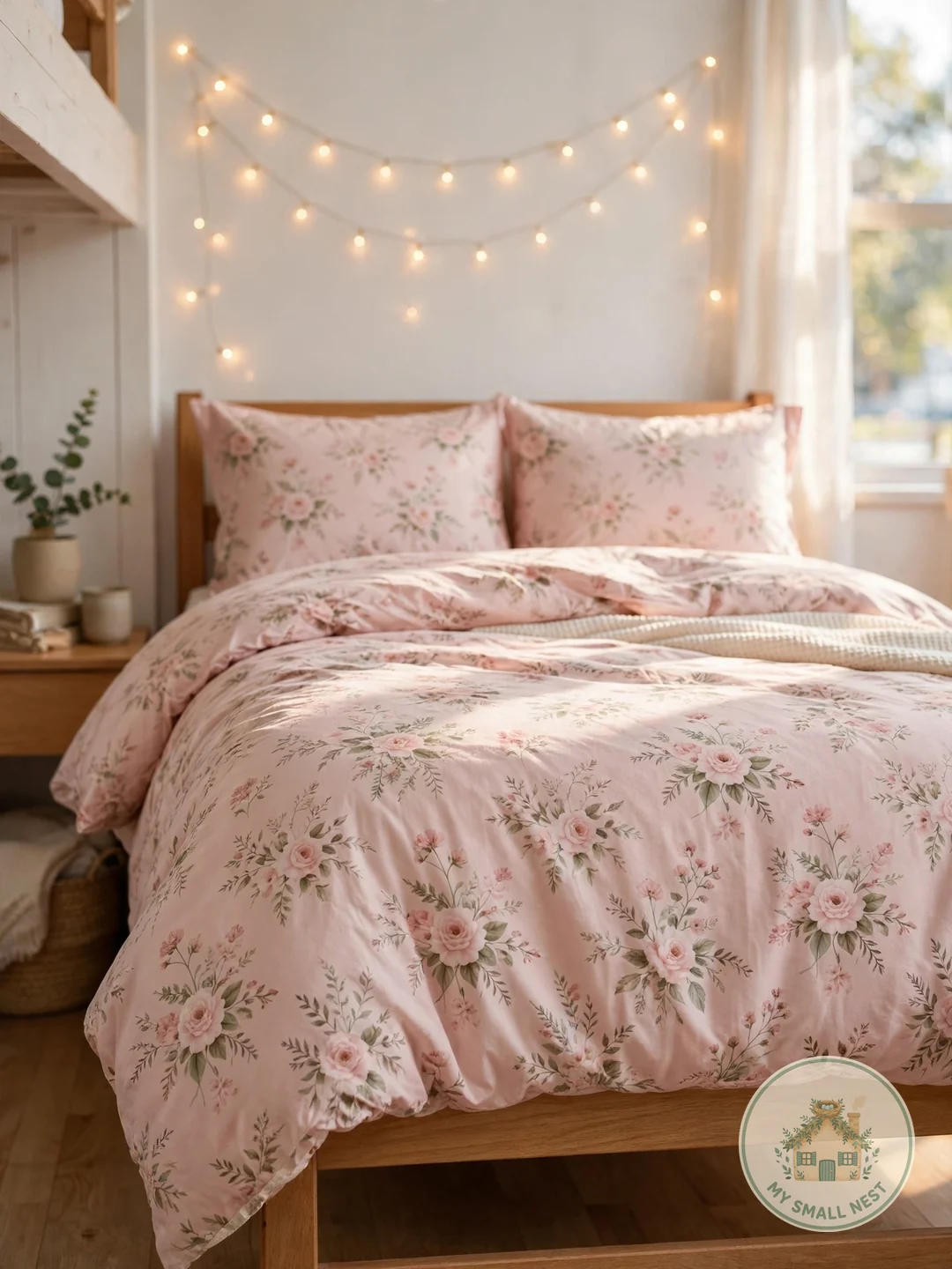 Patterned Duvet Cover Set - dorm room essentials 2025