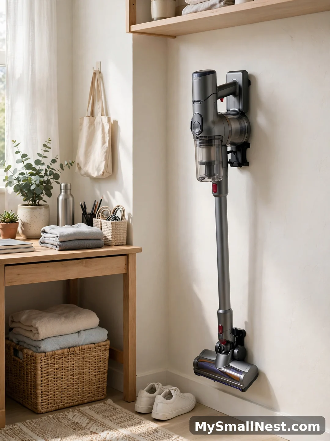 Grab a Cordless Stick Vacuum - dorm room essentials for guys