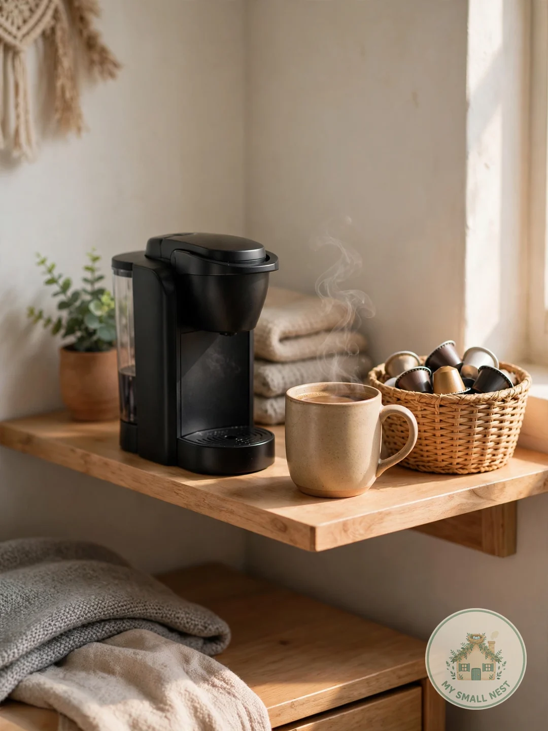 Single-Serve Coffee Maker or Electric Kettle - dorm room essentials freshman year