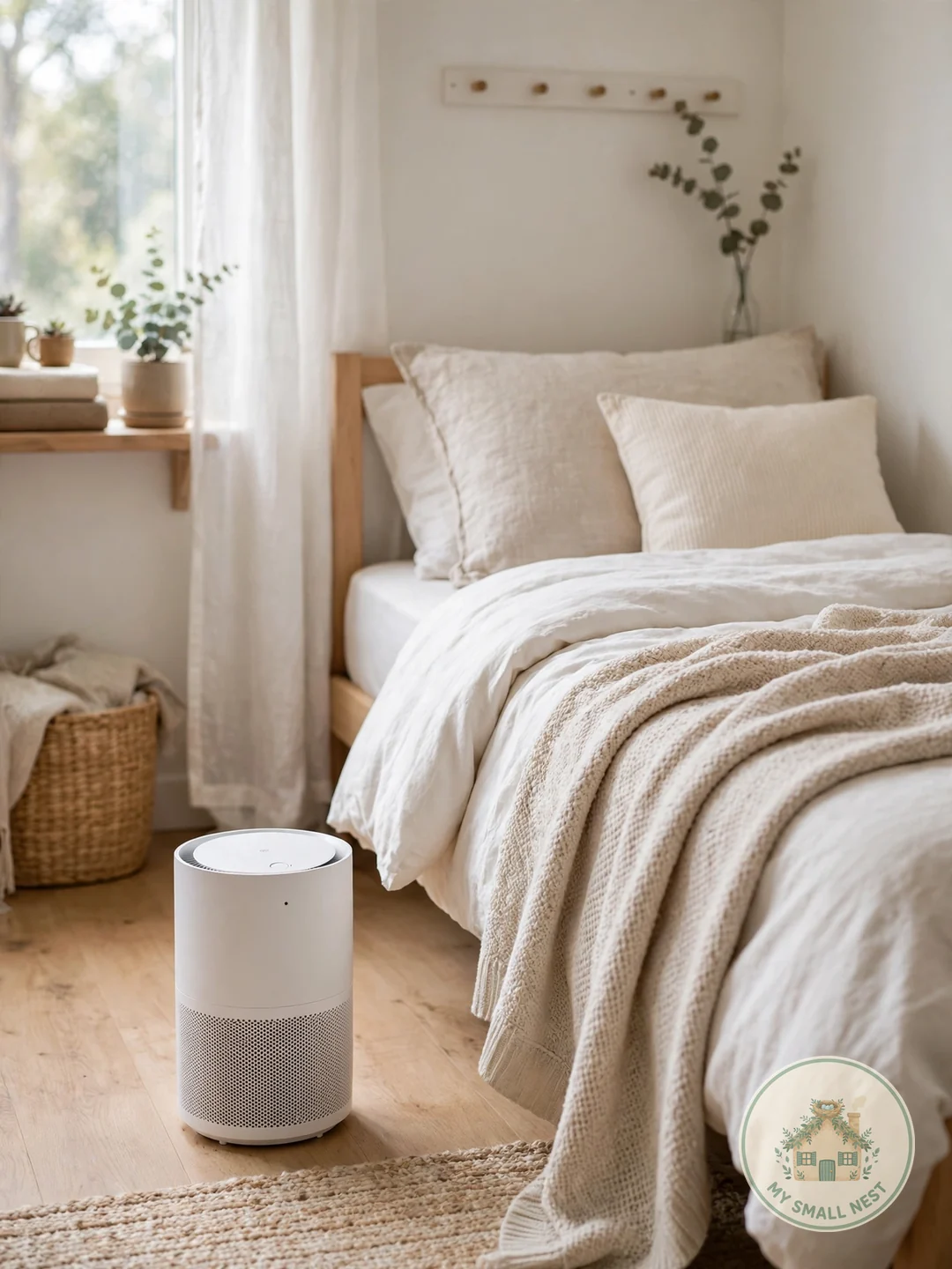 Compact HEPA Air Purifier - dorm room essentials freshman year