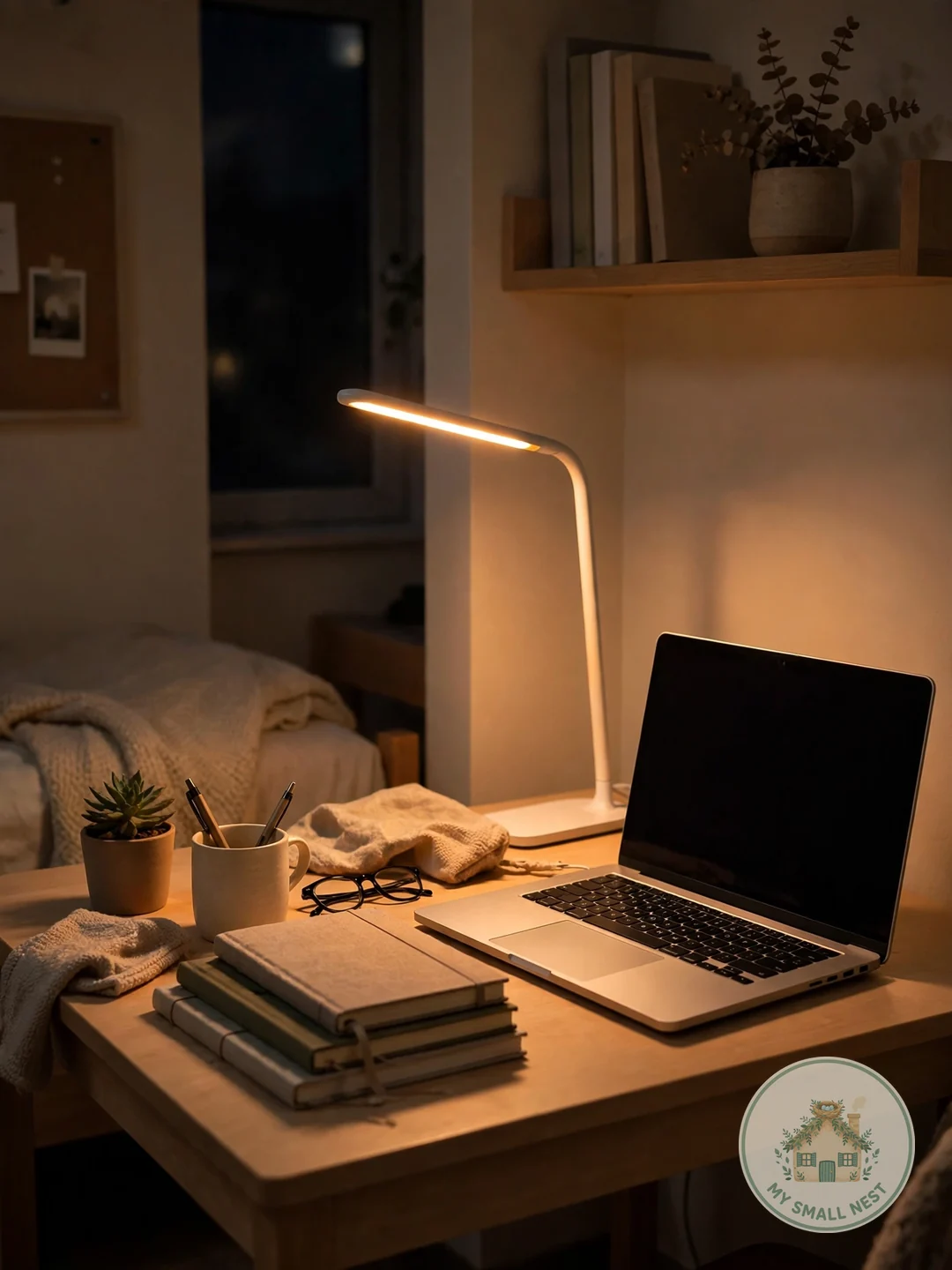 Warm-Glow Desk Lamp - dorm room essentials freshman year