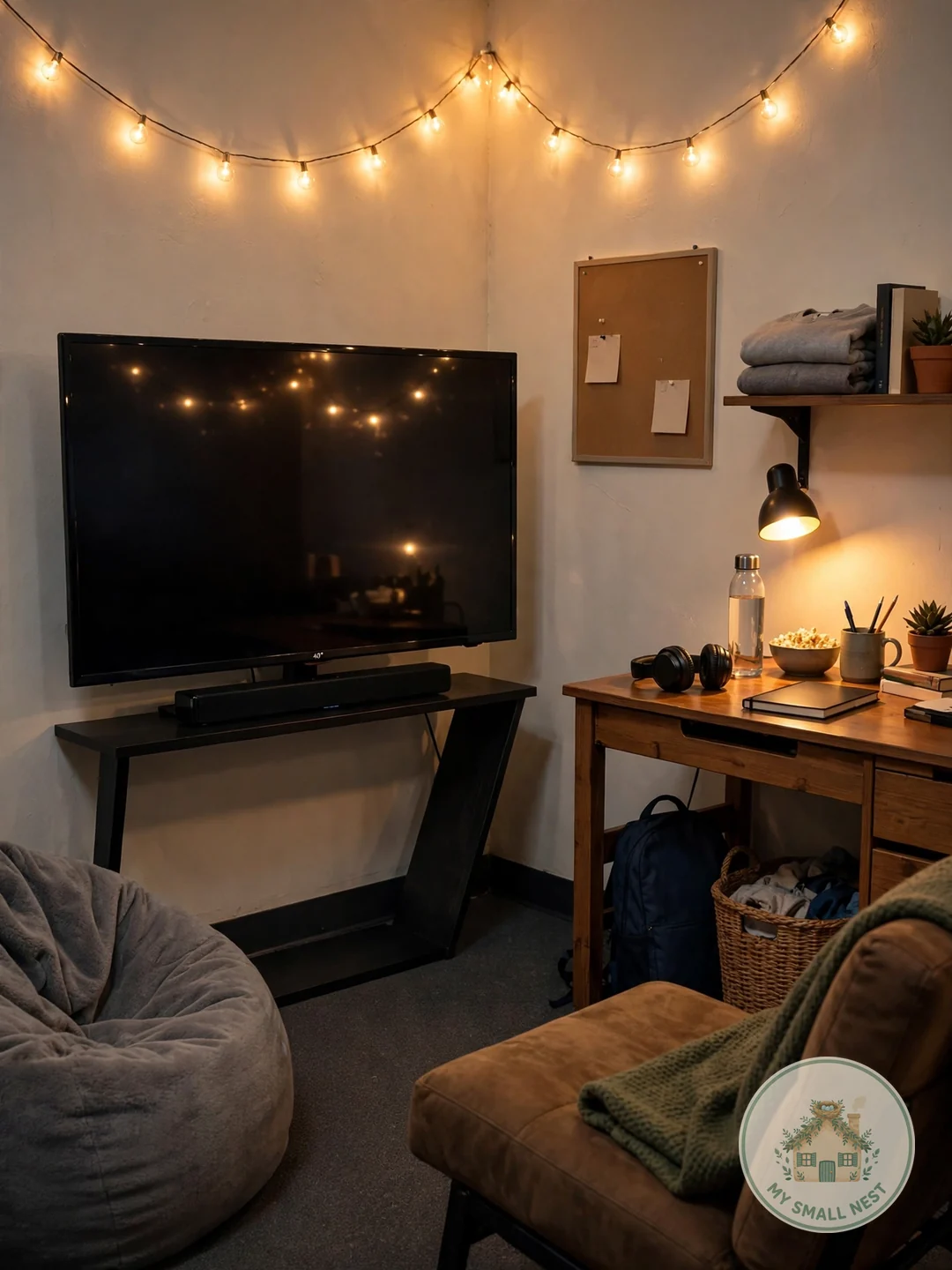 Block the Light With Blackout Curtains - dorm room ideas for guys