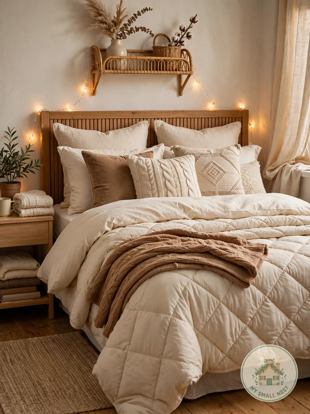 Layer Cozy Bedding - dorm room inspo