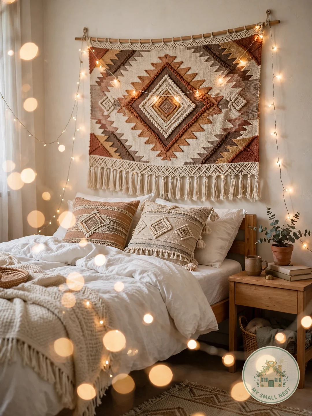 Hang a Wall Tapestry - dorm room inspo