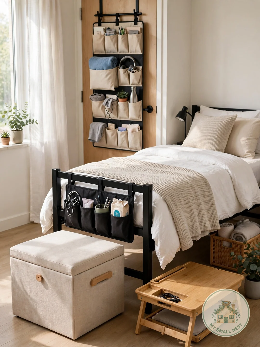 Choose Multi-Use Furniture - dorm room inspo