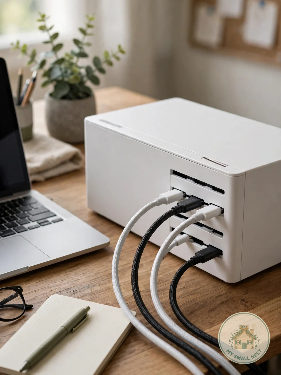 Bedside Charging Dock Station - dorm room organization ideas