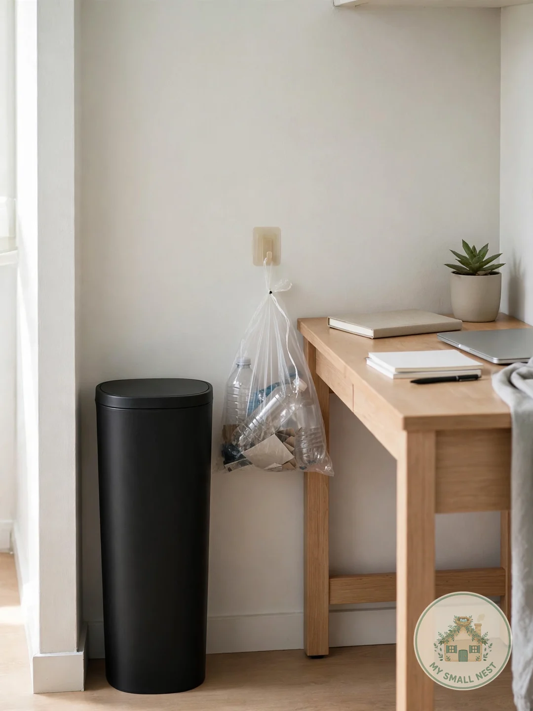 Rolling File Cart for Textbooks and Papers - dorm room organization ideas