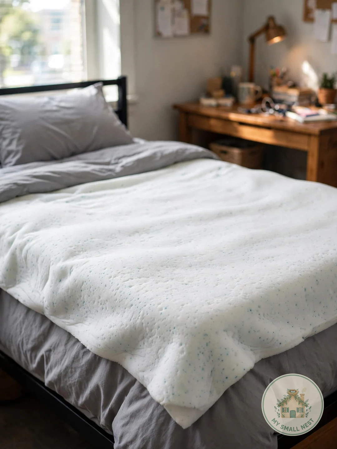 Memory Foam Mattress Topper - freshman dorm supplies