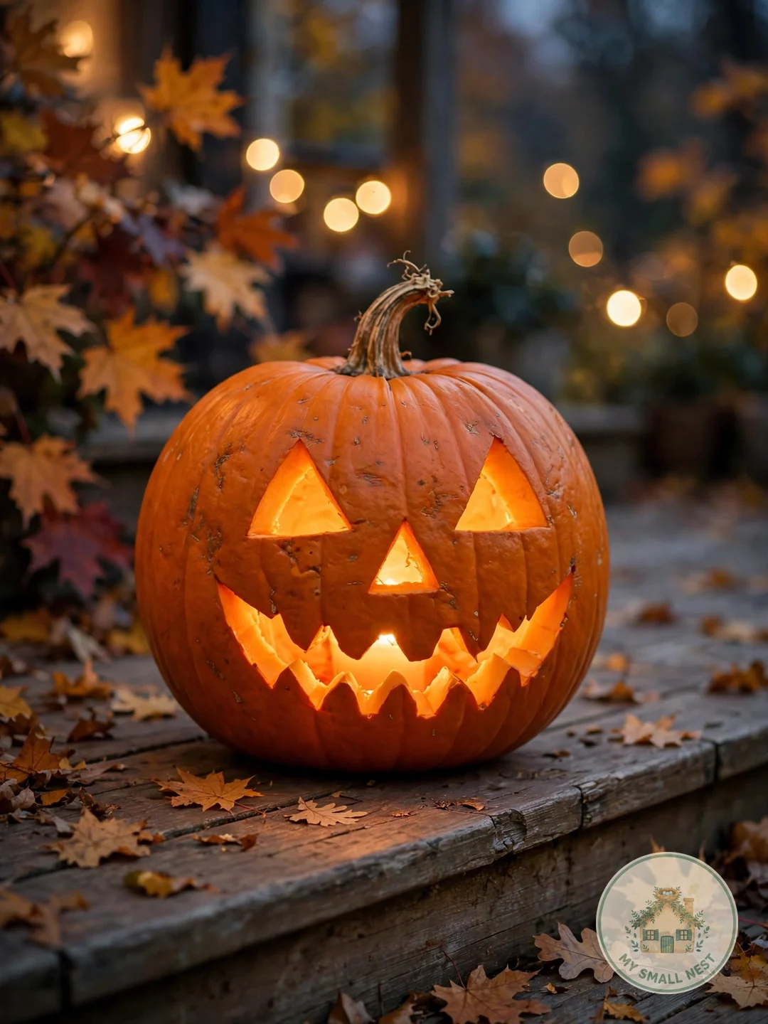 The Perfected Classic Jack-o'-Lantern - easy pumpkin carving ideas