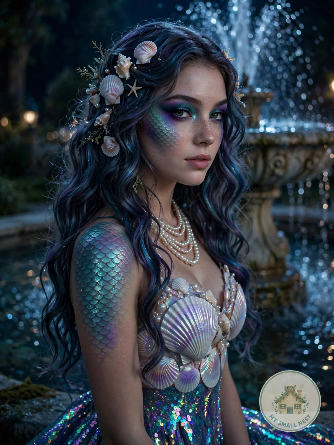 Siren Mermaid - halloween costumes for college students
