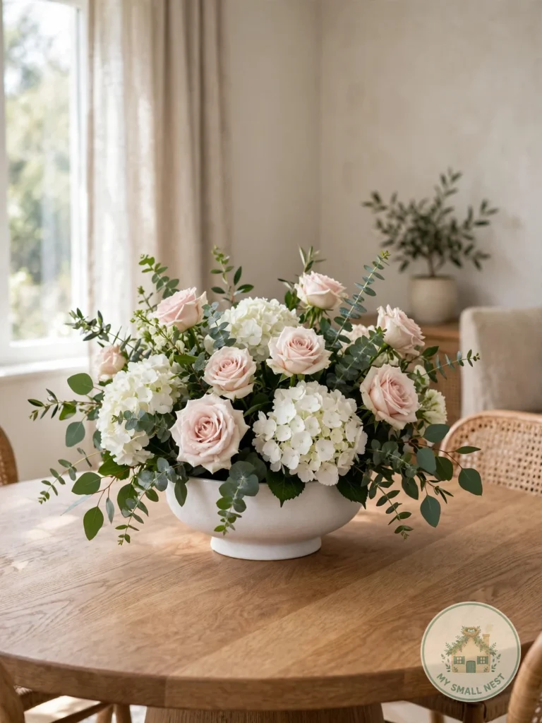 15 Round Table Centerpiece Ideas That Instantly Make Your Home Feel Styled