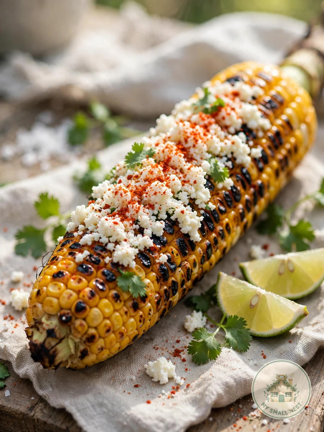 Grilled Corn on the Cob, Elote-Style - fourth of july food ideas