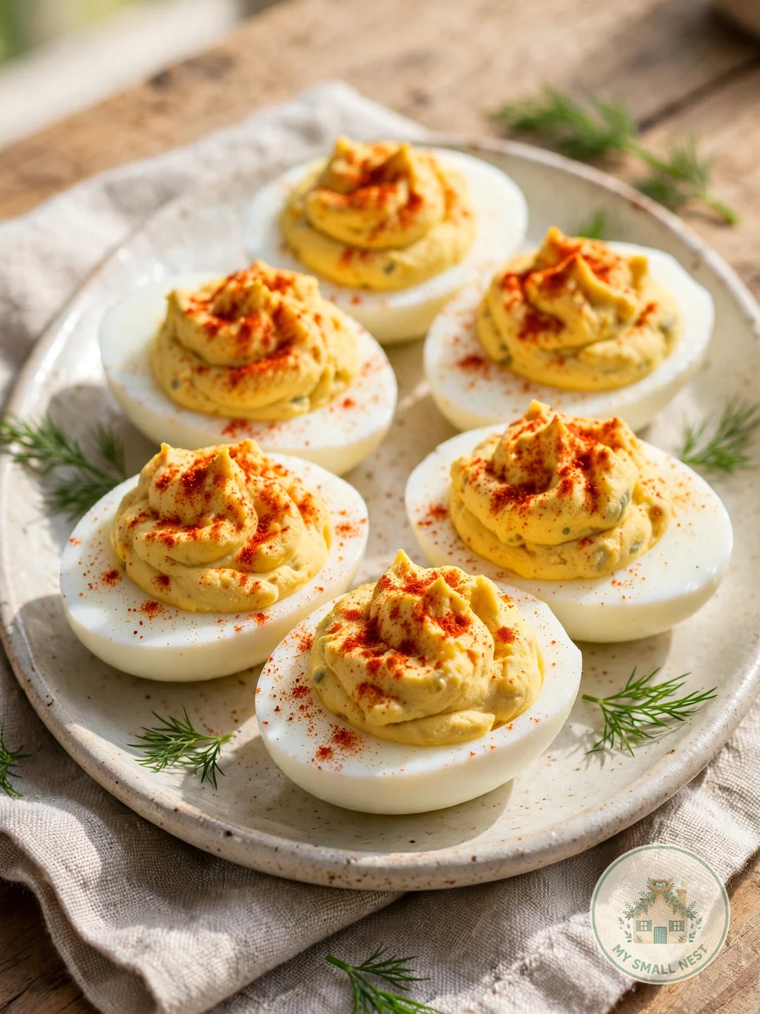 Classic Deviled Eggs - fourth of july food ideas