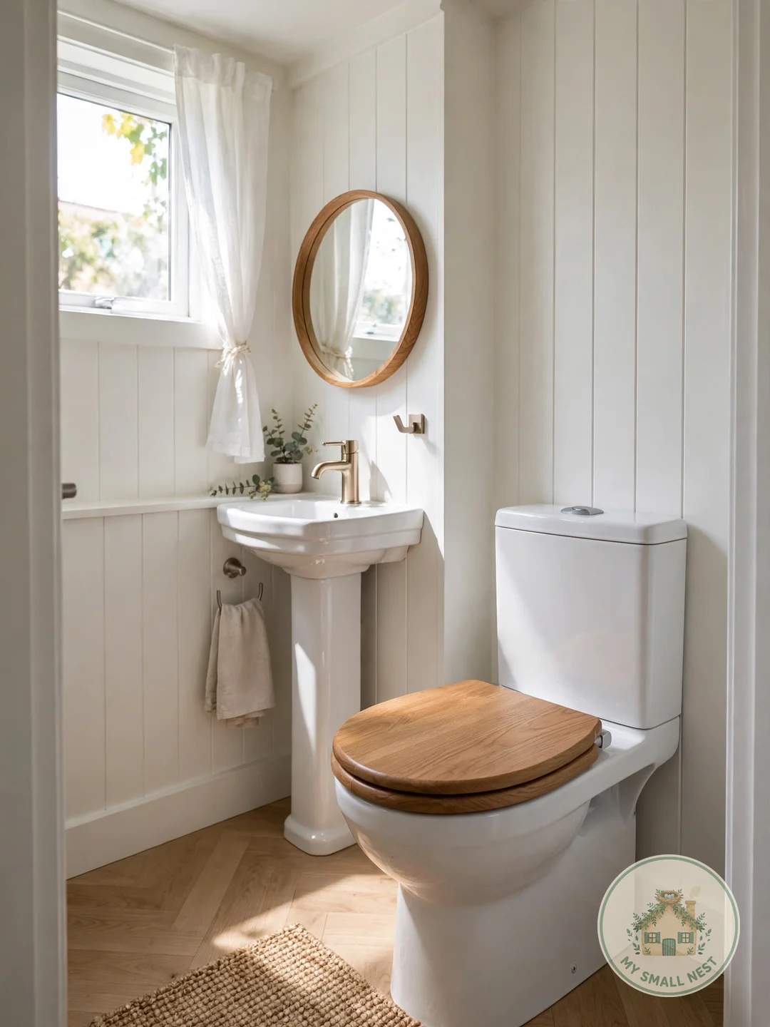 Upgrade to a Soft-Close Toilet Seat - half bath decor ideas