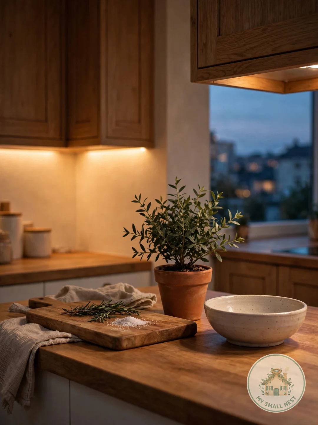 Layer Warm Under-Cabinet Lighting - kitchen countertop decor