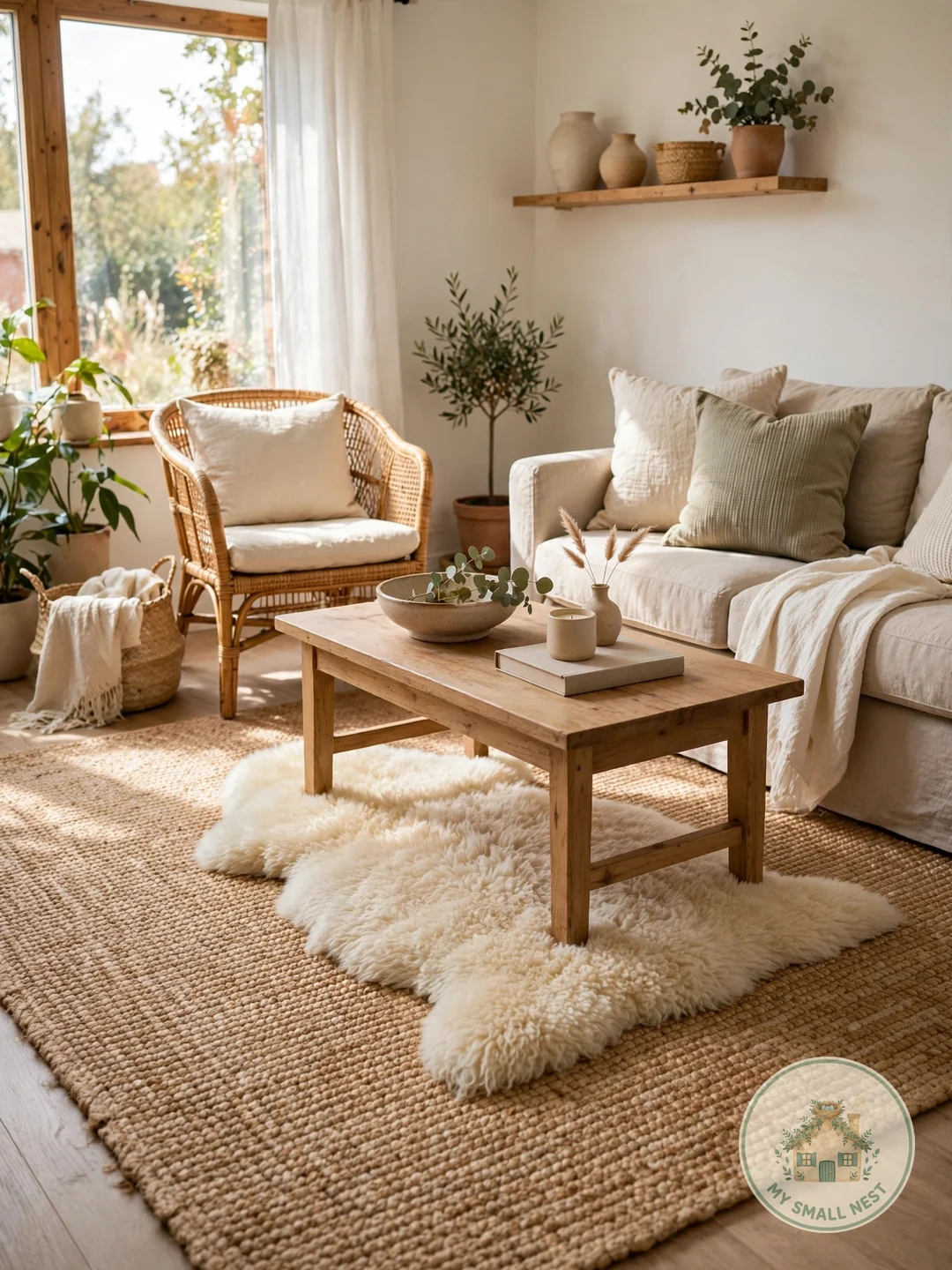 Layer Two Rugs for a Designer Look - living room rug ideas