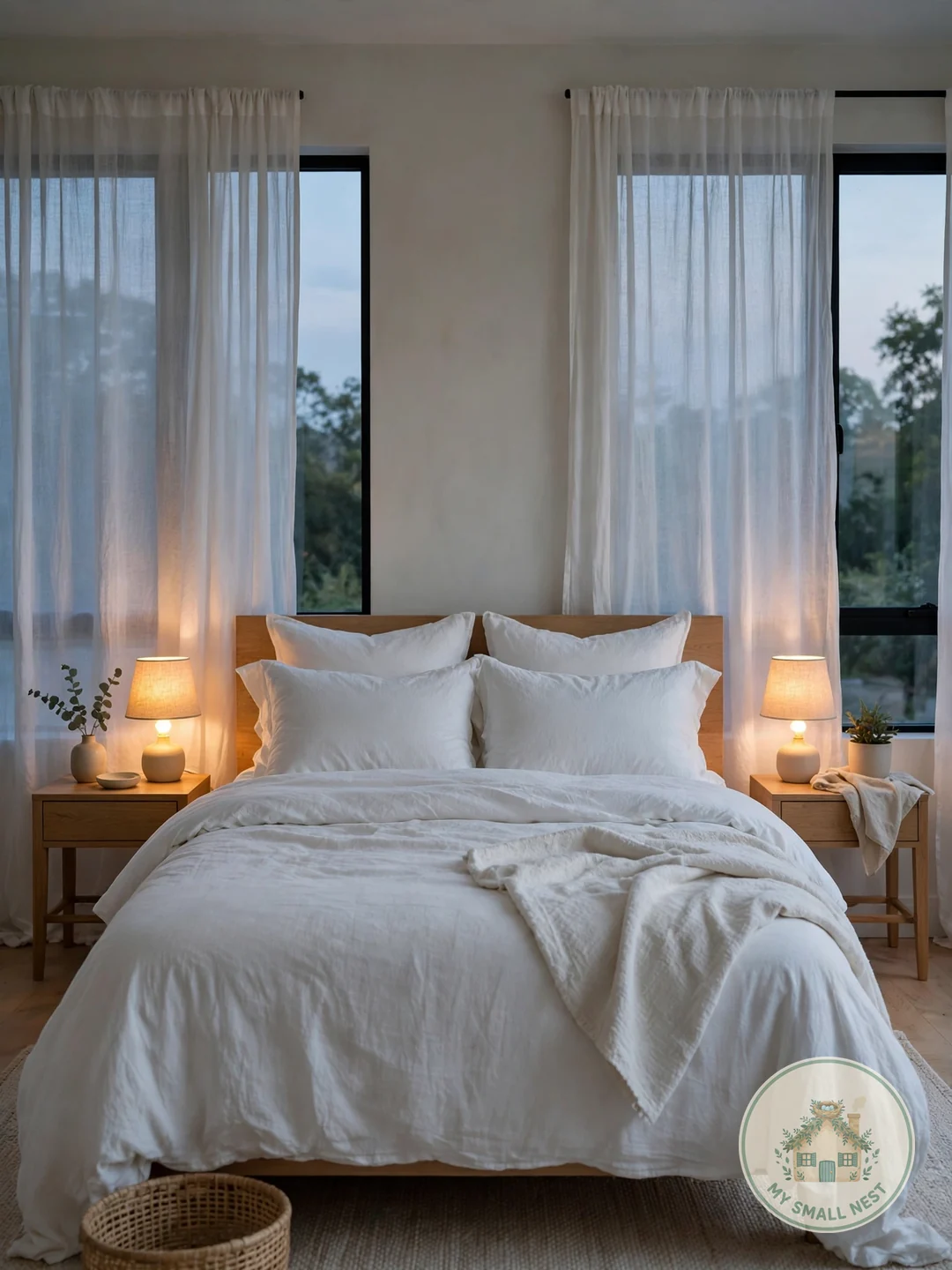 Soft, Layered, Glare-Free Lighting - minimalist bedroom ideas