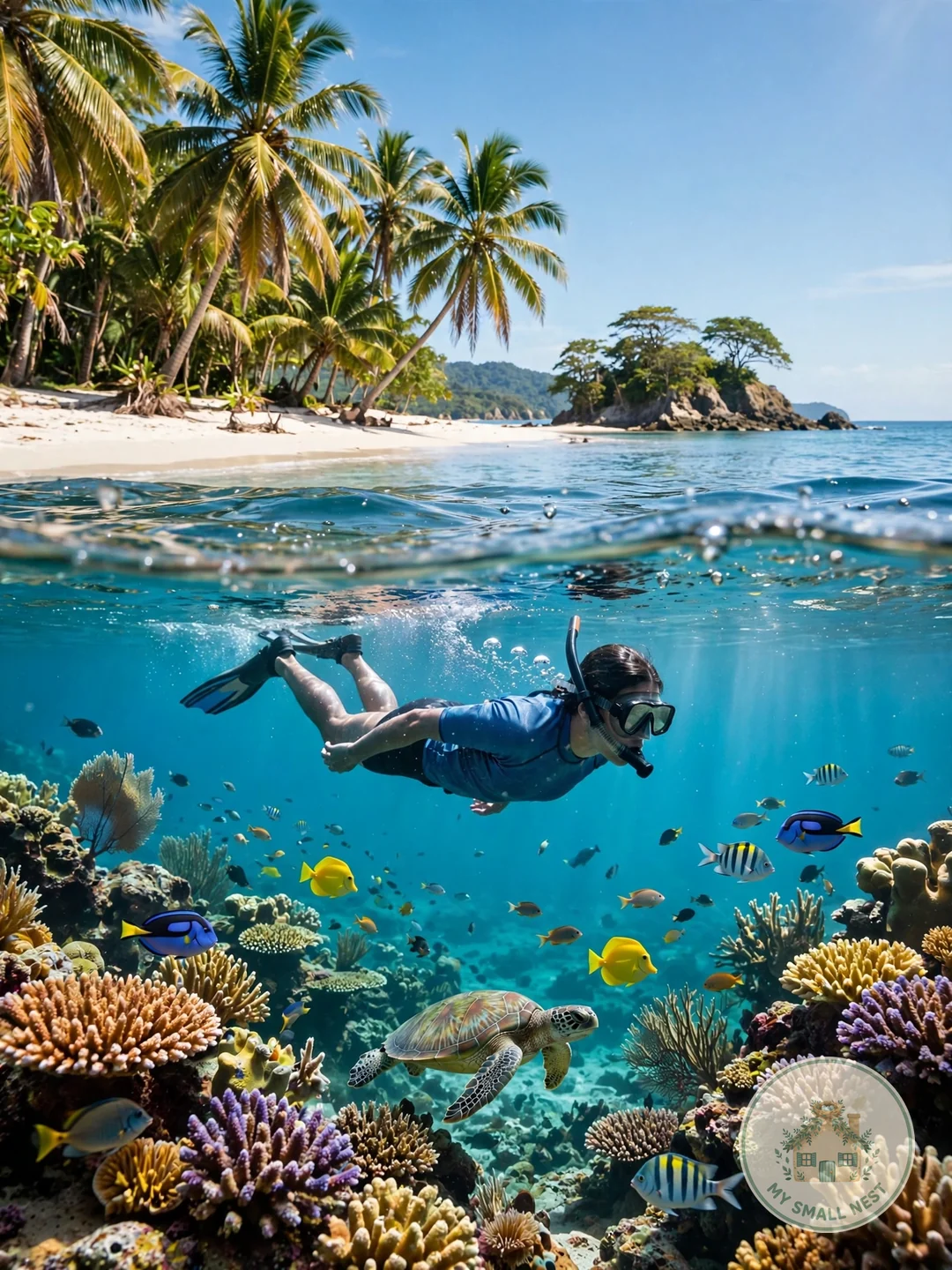 Snorkeling Day Trip to Isla Tortuga - montezuma costa rica