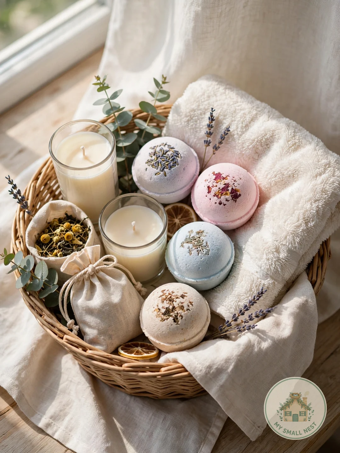 Build a DIY Spa Gift Basket - gifts for your mom