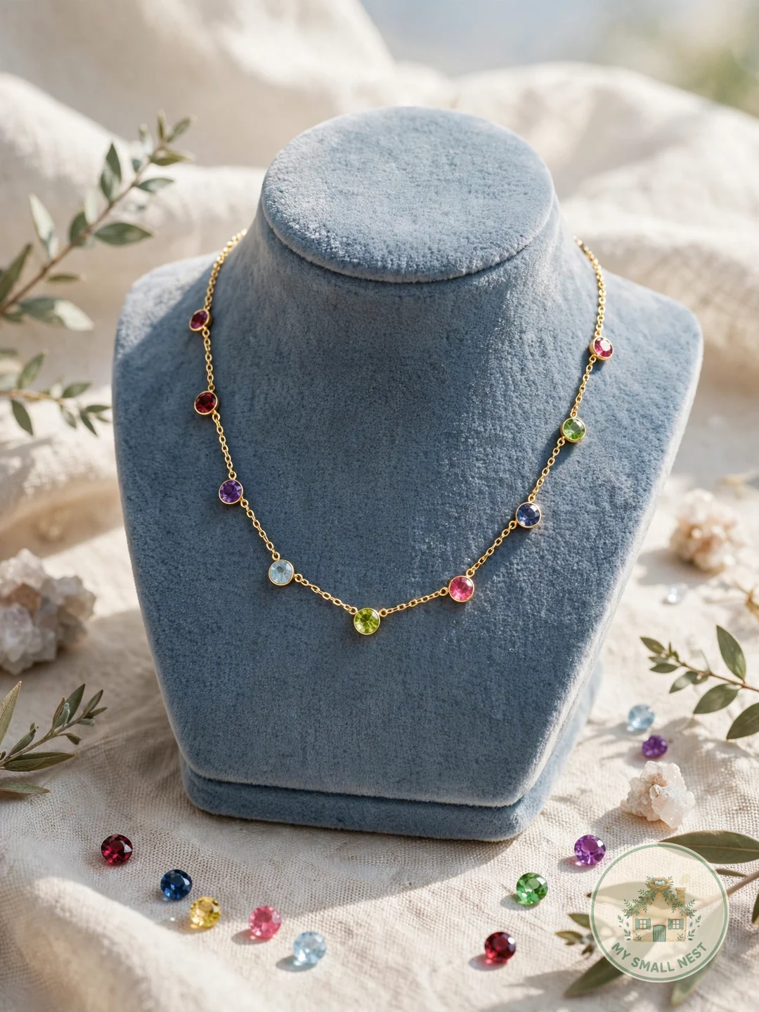 Give a Birthstone Necklace - gifts for your mom