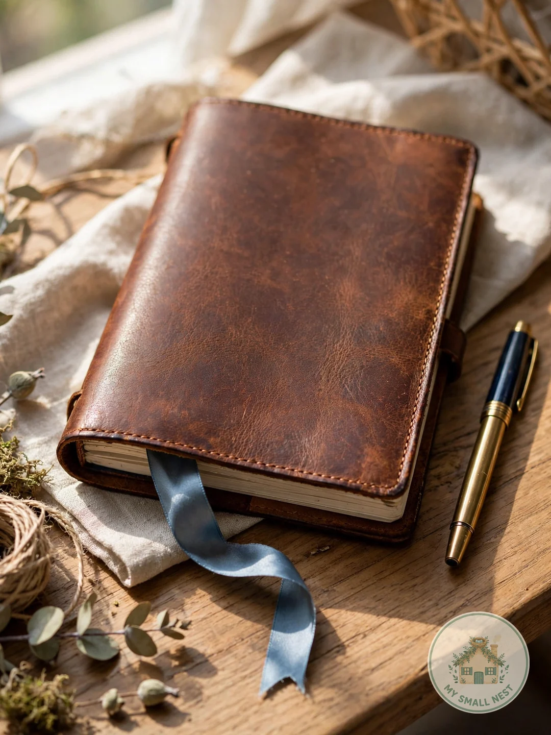 Give a Leather Journal for Her Stories - gifts for your mom