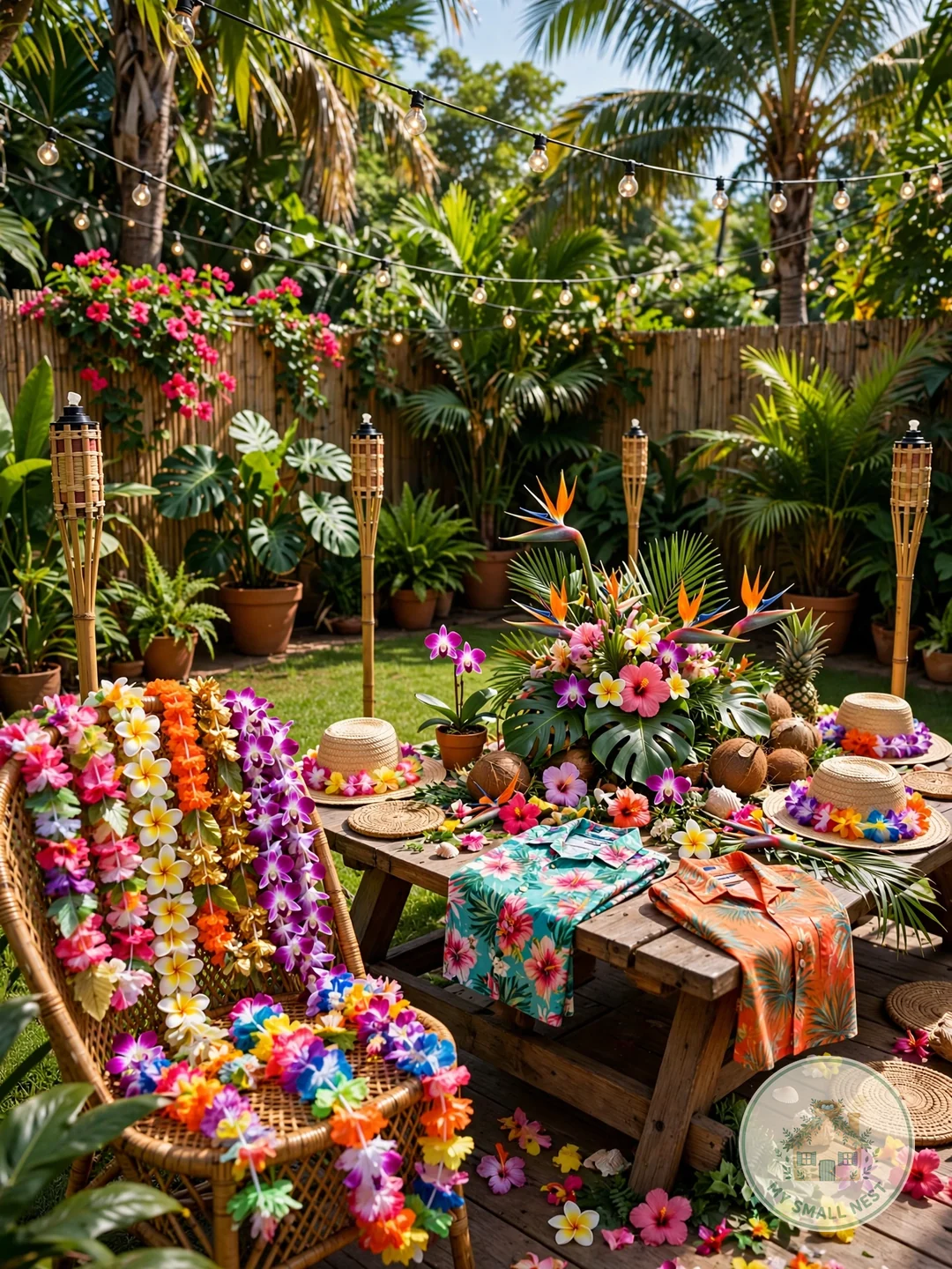 Set a Fun Dress Code Theme - backyard party ideas