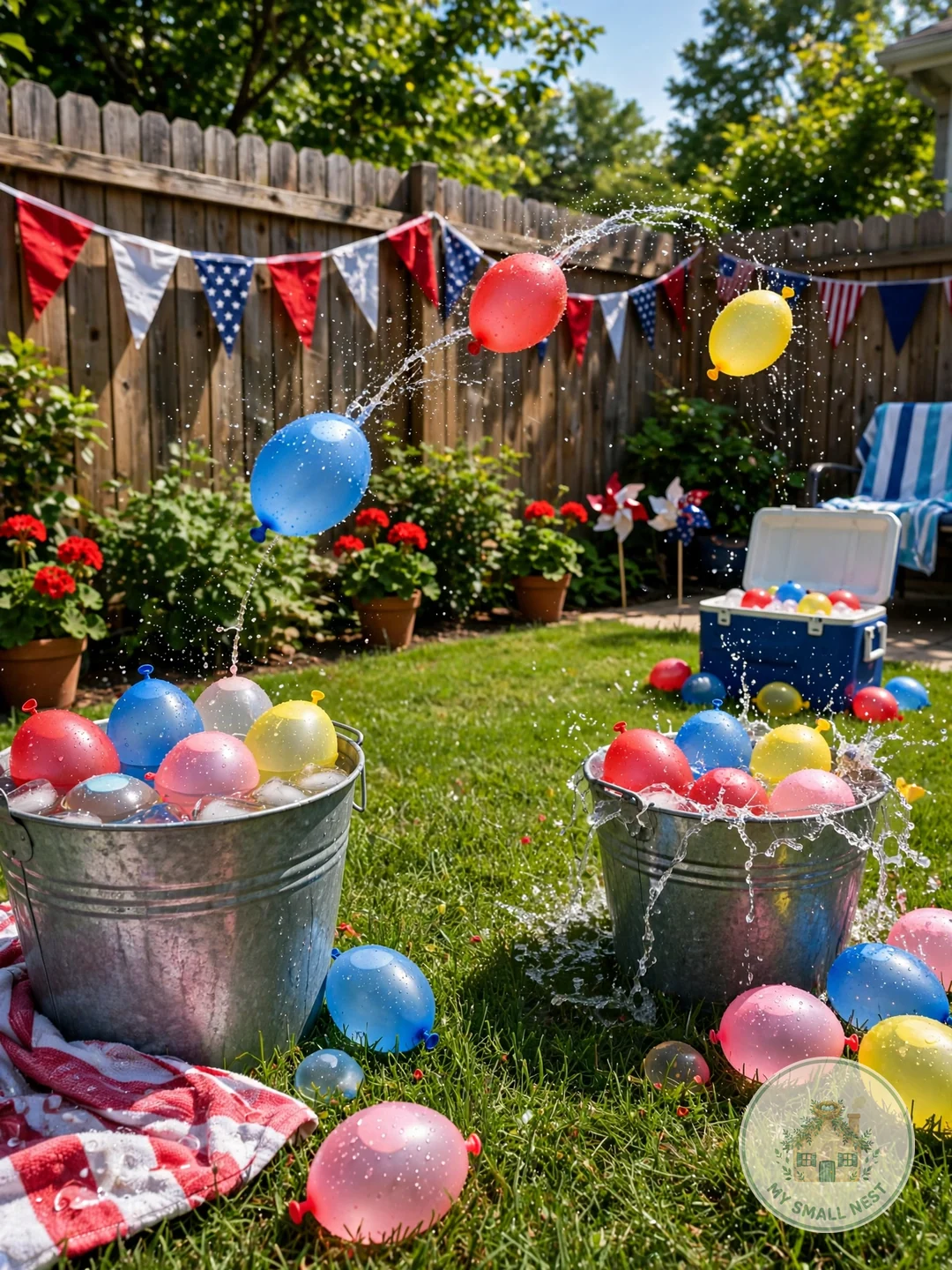 Cool Off with Water Games - fourth of july outdoor party ideas