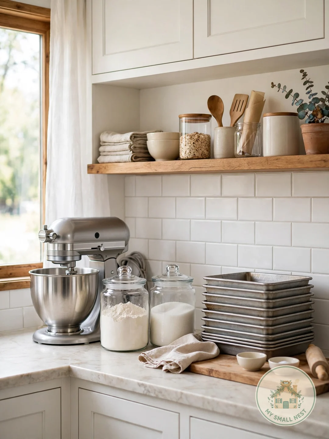 Store Baking Appliances Near Baking Supplies - small appliance organization ideas
