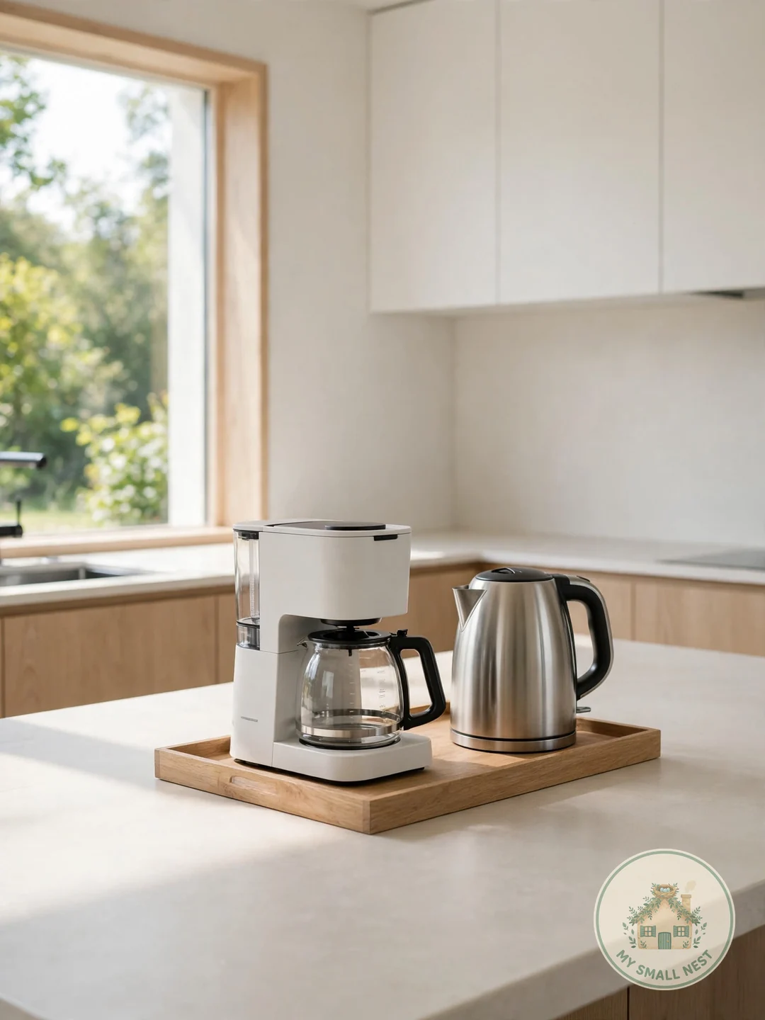 Limit Counters to Daily Essentials Only - small appliance organization ideas