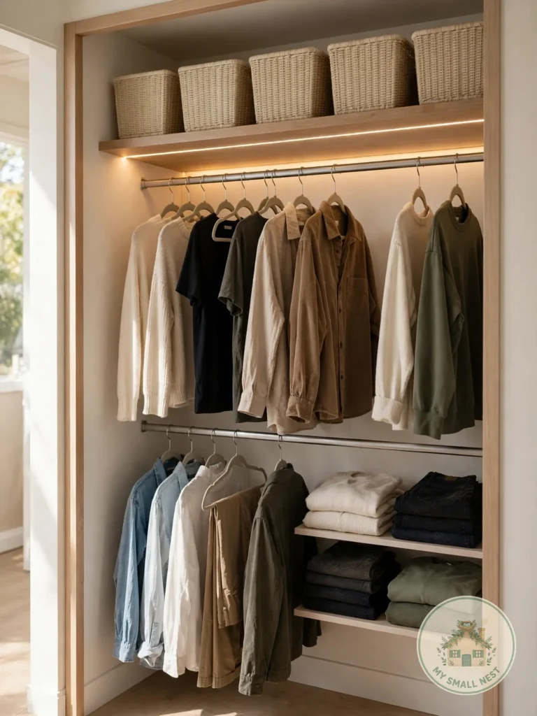 Small Closet Makeover Ideas on a Budget