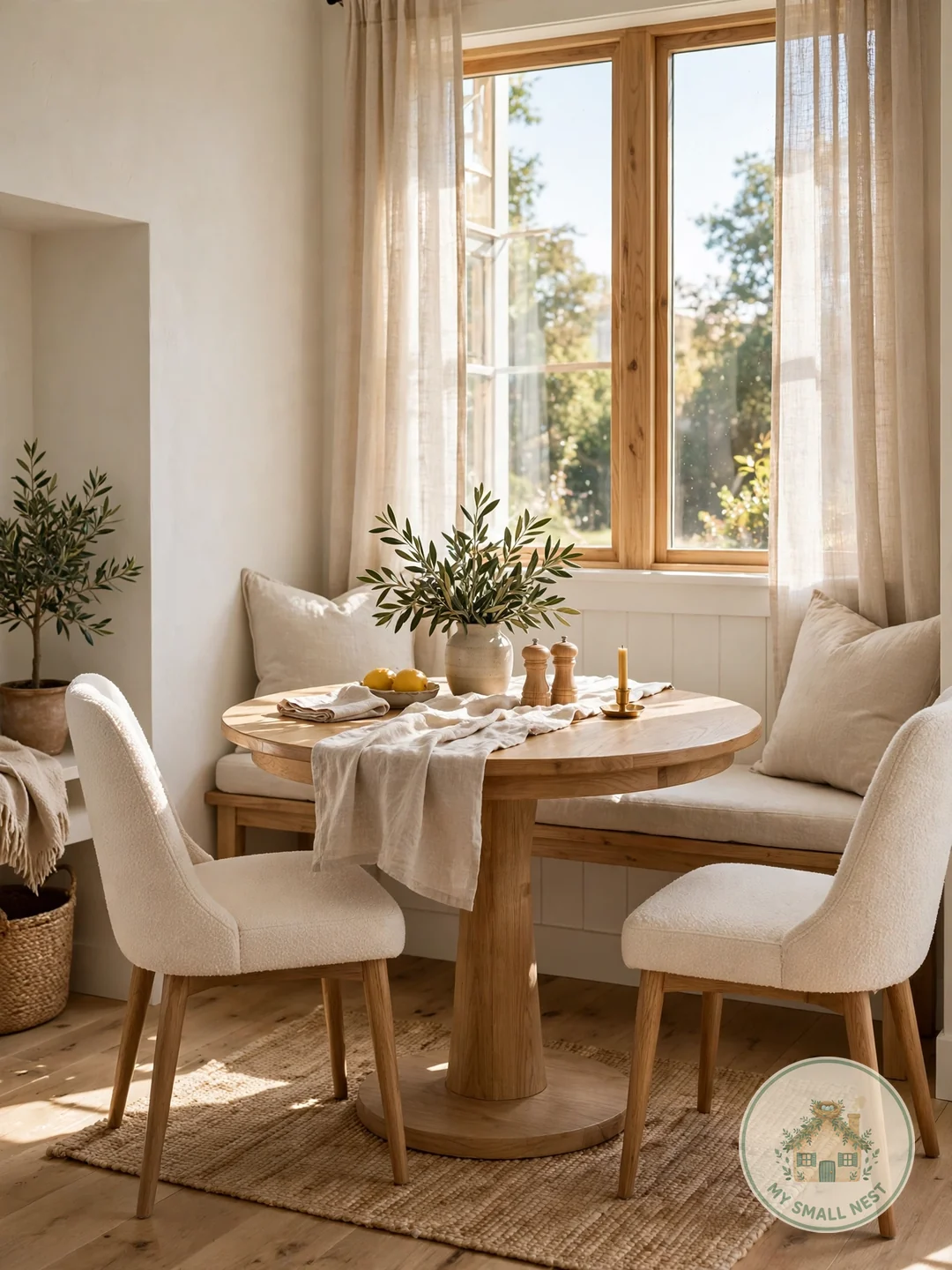 Go Round, Not Rectangular - small dining room decor