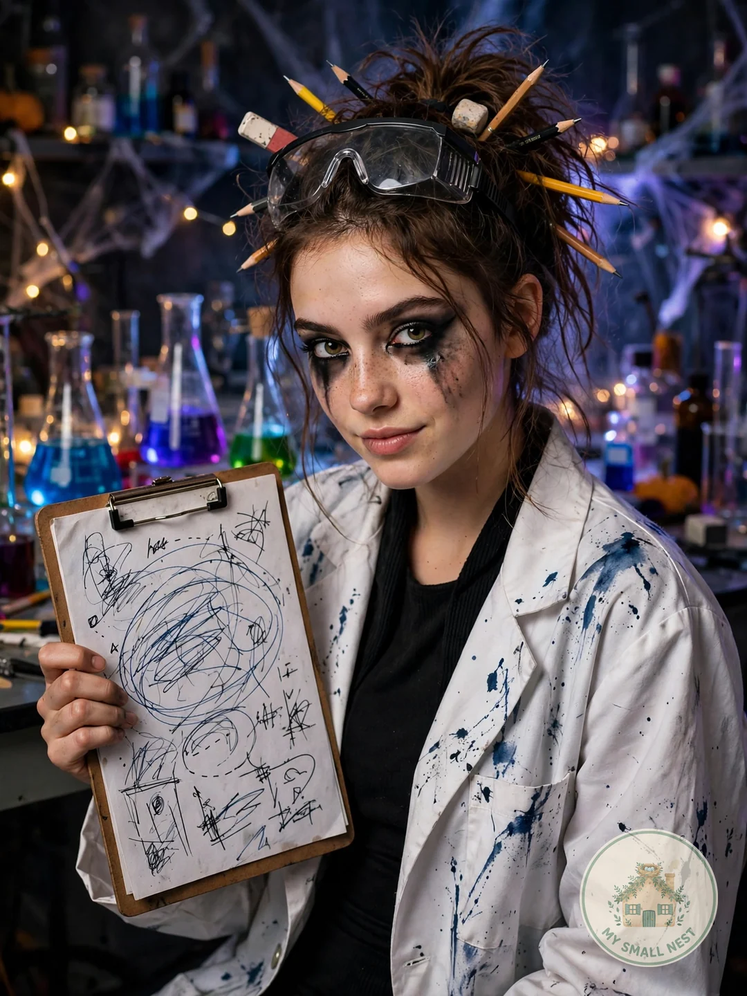 Mad Scientist Chic - unique Halloween college costumes