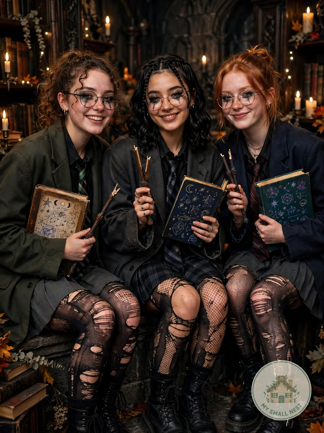 Fairy Godmothers of the Group - unique Halloween college costumes