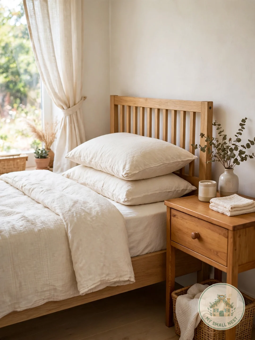 Let Natural Wood Grain Take Center Stage - warm minimalist decor