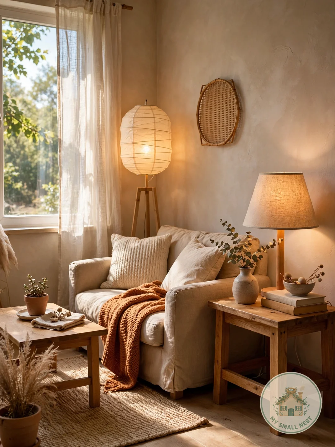 Choose Warm, Low Lighting Everywhere - warm minimalist decor